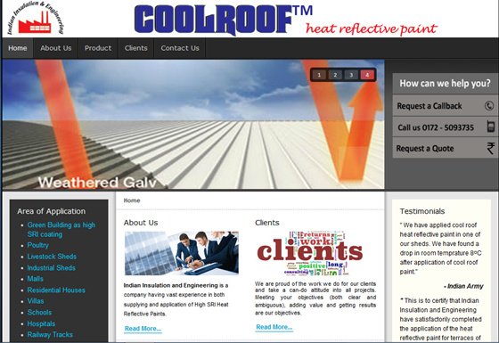 Websites: Cool Roof Paint